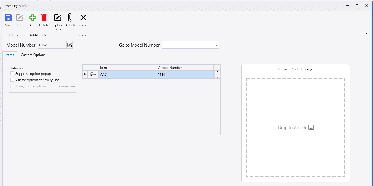 Item Images – Paradigm ERP by Paragon – Documentation